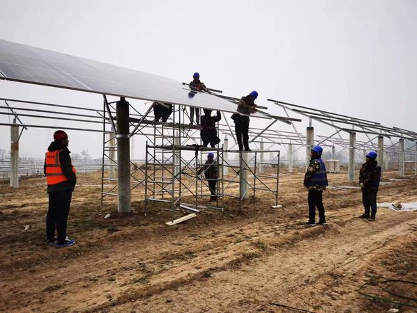 <strong>陜煤建設西北分公司：滿地霜華濃似雪， 工程建設“不減速”</strong>