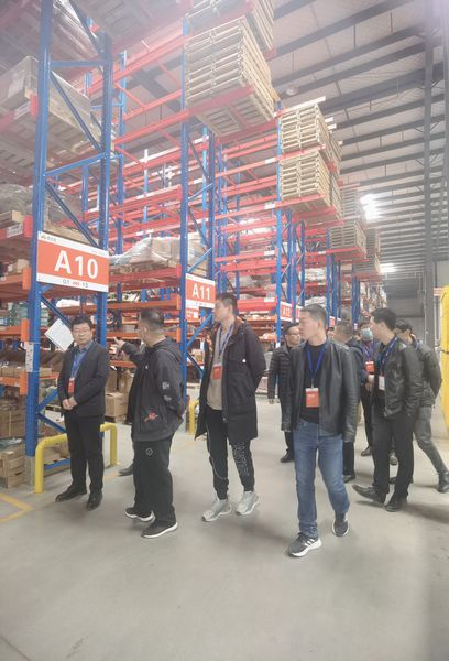 陜煤建設天工公司赴陜西鑫方盛電子商務有限公司對標學習