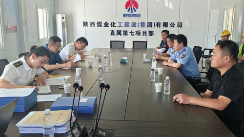 榆林市發改委黨組成員、副主任王雷濤一行蒞臨中共榆林市委黨校新校區建設項目檢查指導工作