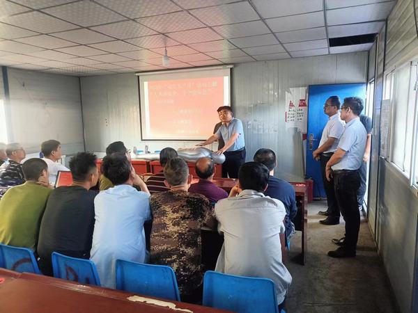 陜煤建設(shè)煤礦運營服務(wù)分公司：開展安全宣講 助力安全生產(chǎn)