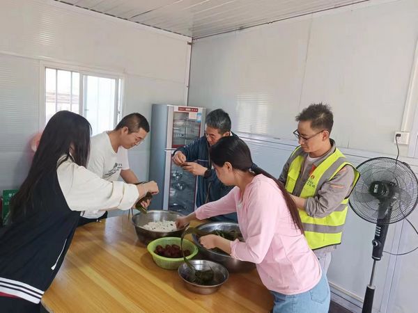 陜煤建設(shè)天工公司土建二部：一“粽”濃情，一“粽”鄉(xiāng)愁