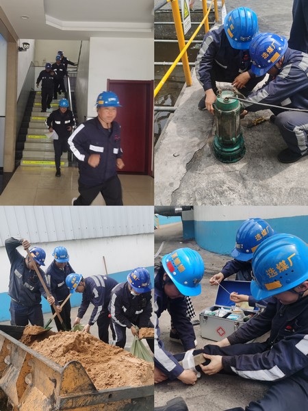 陜煤建設洗選煤運營公司紅柳林洗煤廠項目部： 合攻“三防” 吹響應急演練“號角”