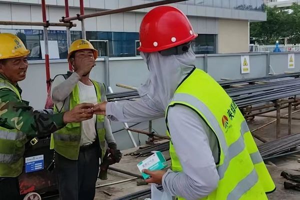 陜煤建設天工公司土建七部：戰高溫不服“暑”，保進度獻“涼”策