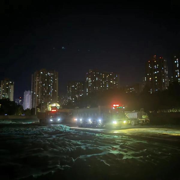 陜煤建設新城公司：不舍晝夜“沖”進度，爭分奪秒“搶”工期