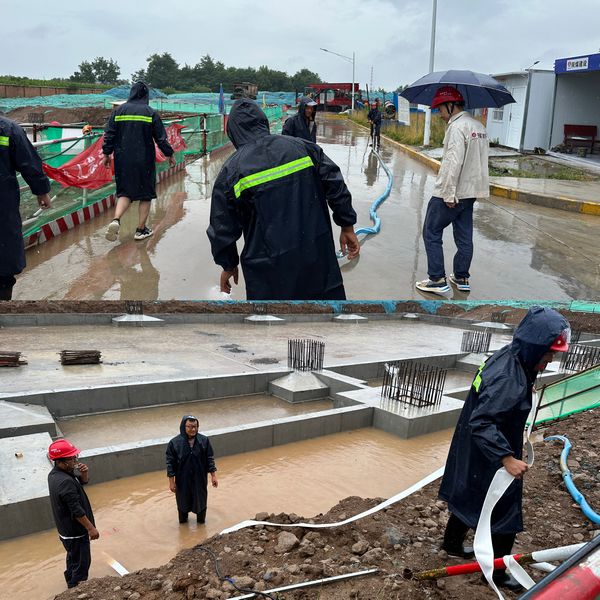 陜煤建設天工公司聞“汛”而動，筑牢工程建設“安全堤壩”