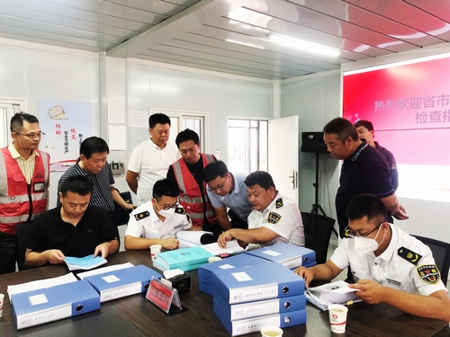 陜西省治欠辦核查組蒞臨中共榆林市委黨校（新校區）建設項目督導檢查工作