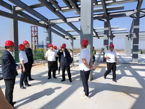 陜煤建設綠宇公司：檸條塔南翼生態產業園建設項目順利通過主體工程驗收