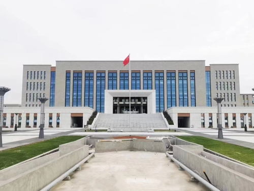 中共榆林市委黨校新校區(qū)建設(shè)項目工地掠影