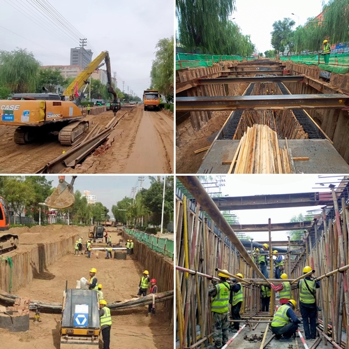 陜煤建設榆林市上郡路提升改造項目：雙節假期“不打烊” 項目建設“再提速”