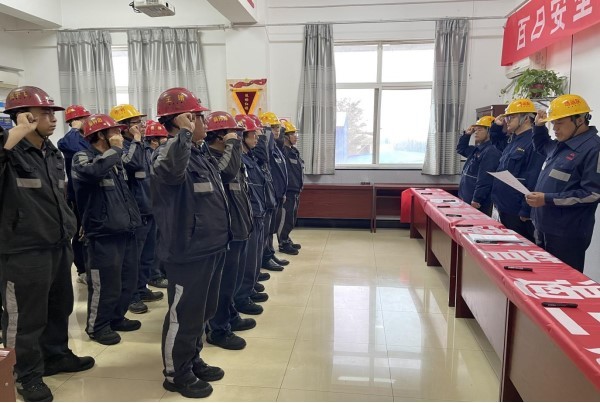 陜煤建設洗選煤運營公司澄合山陽運營項目部:黨員身邊無事故,遵章守紀立新標