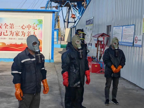 陜煤建設礦建三公司:開練!直擊氨泄漏應急演練現場