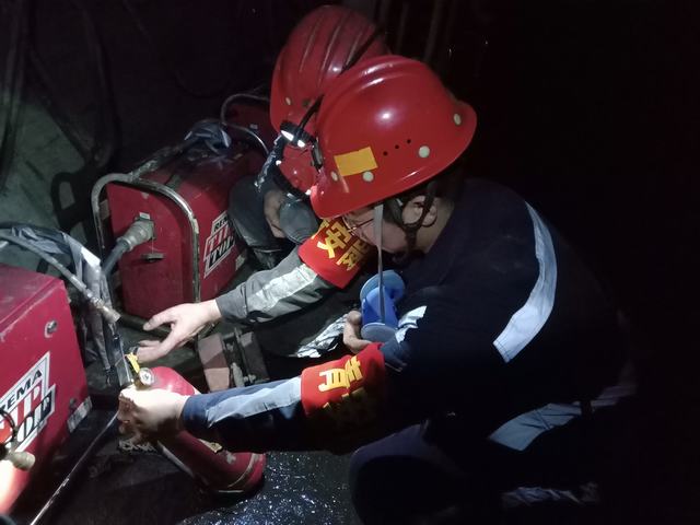 陜煤建設韓城分公司張家峁項目部“四把鎖”鎖緊百日“安全門”