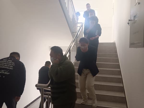 陜煤建設設備租賃中心組織開展消防應急演練活動