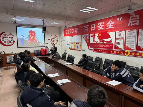 陜煤建設洗選煤運營公司檸條塔運營項目部：激情演講擊人心，安全之聲遏三違