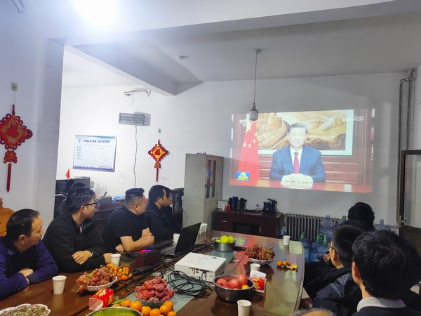 陜煤建設銅煤公司第二十一項目部開展慶元旦活動