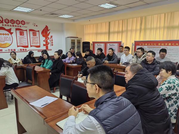 陜煤建設煤礦運營服務分公司：開展節前廉潔提醒 筑牢廉潔“防火墻”