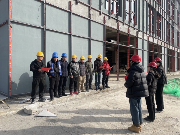 陜煤建設渭南分公司第一項目部:巾幗“半邊天”助力安全在行動