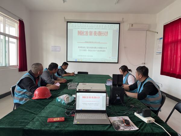 陜煤建設渭南分公司第十五項目部實干奏響“春耕曲” 按下大干“快進鍵”