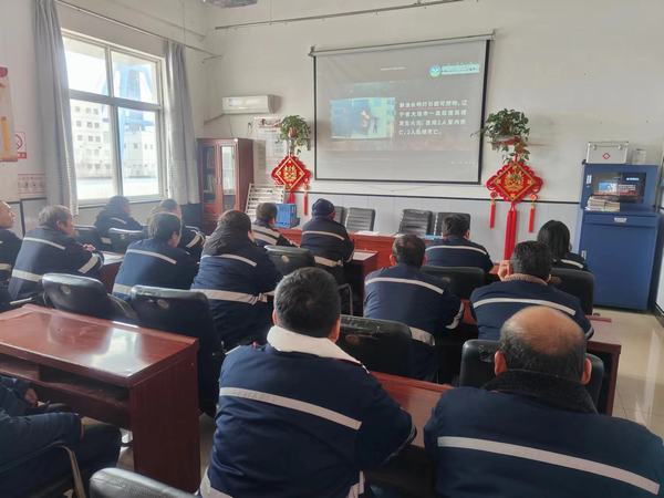 陜煤建設洗選煤運營公司澄合山陽項目部：征戰二季度，全力吹響安全“沖鋒號”