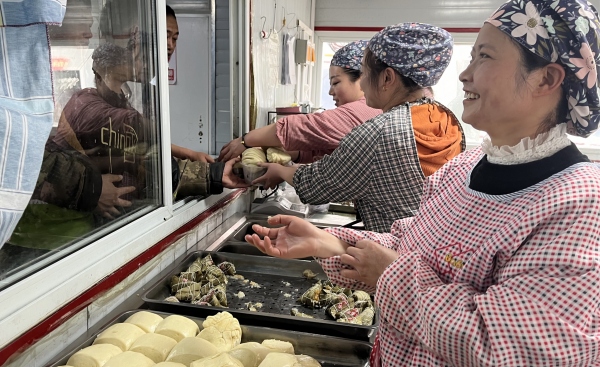 陜煤礦建三公司天山（二號井）項目部：“端午節”遇上“安全月”，“粽”享安全