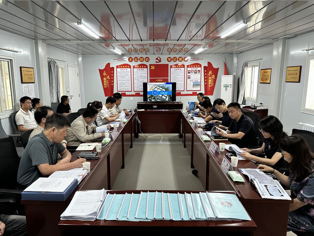 陜西省根治欠薪考核組一行深入天工公司調研督導