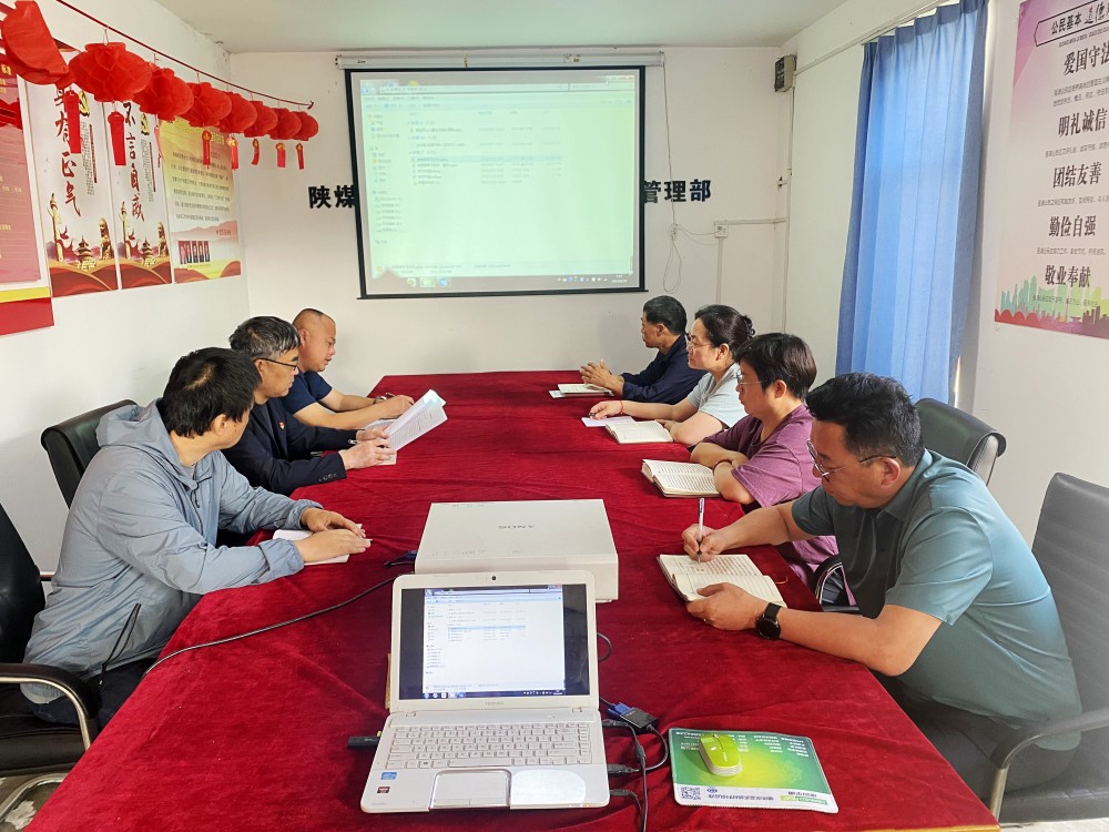 陜煤建設(shè)渭南分公司物資設(shè)備管理部為質(zhì)量把好關(guān) 為安全護(hù)好航