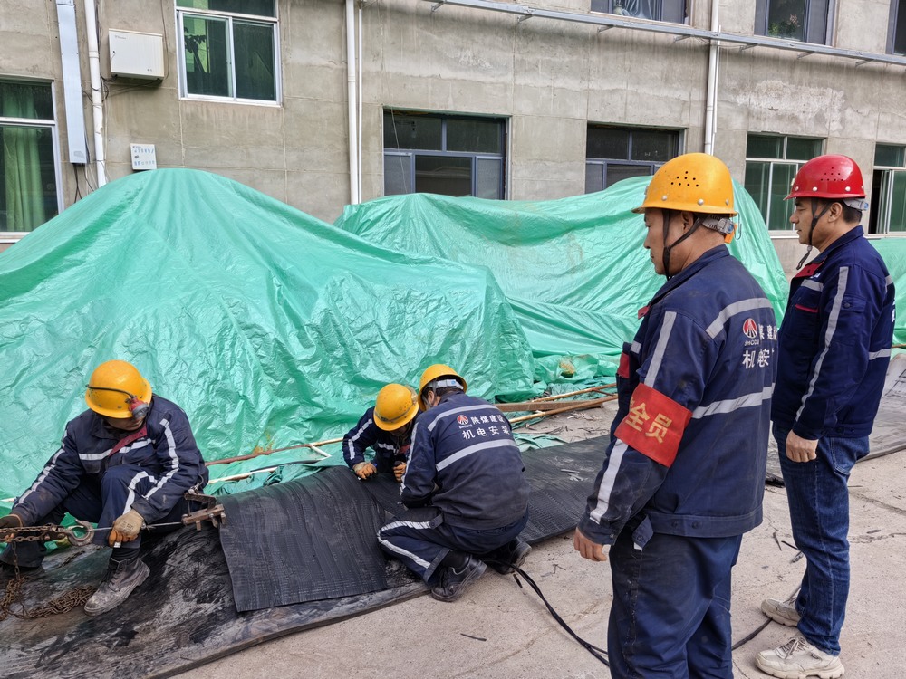 陜煤建設機電安裝公司:一線工人的堅守之光