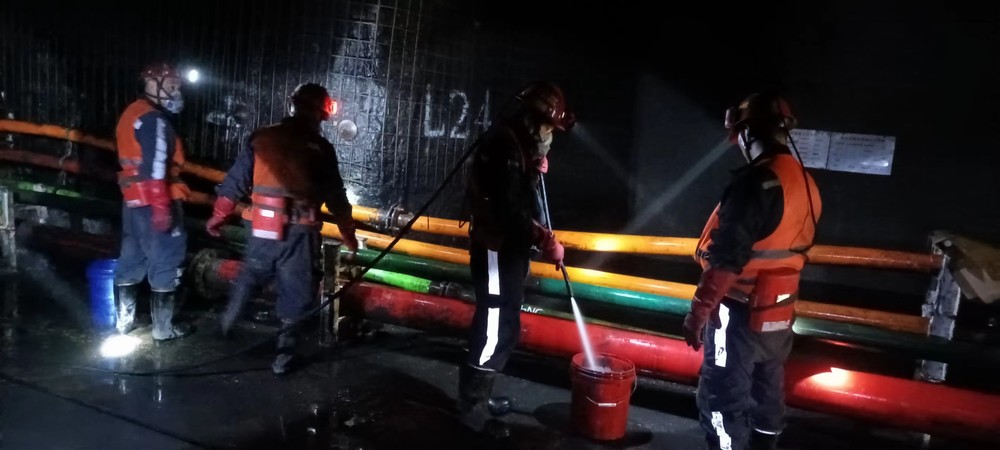 陜煤建設渭南分公司第二安裝項目部三向發力樹牢百日安全靶向性航標