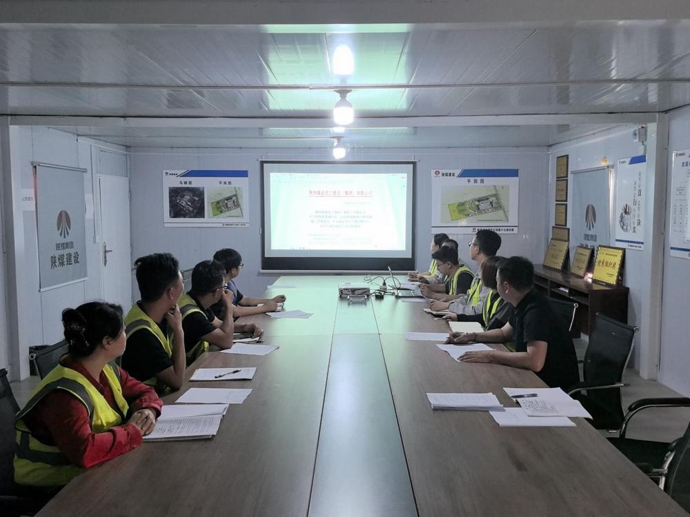 陜煤建設綠宇公司: 中秋余溫安為伴,國慶將至防為先