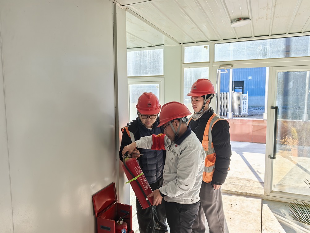 陜煤建設天工公司新疆第一項目部：開展安全“花樣”活動，推動“百安行動”行穩致遠