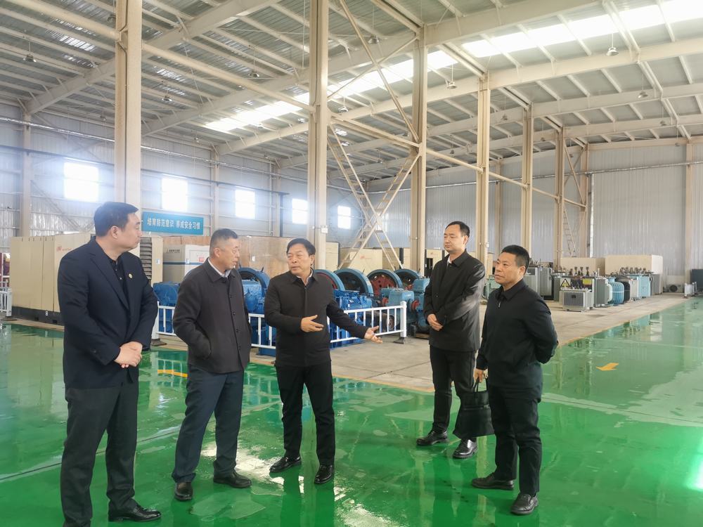 徐五才深入銅川片區所屬單位調研指導工作