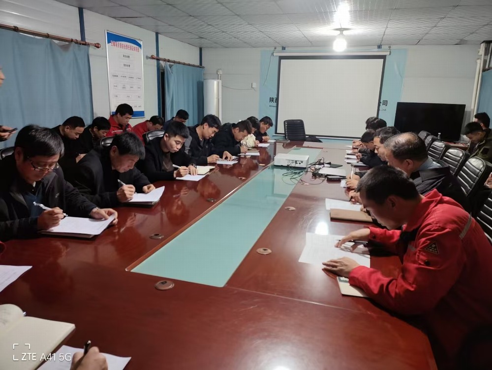 陜煤建設礦建二公司“安全生產(chǎn)治理能力提升年”行動有成效