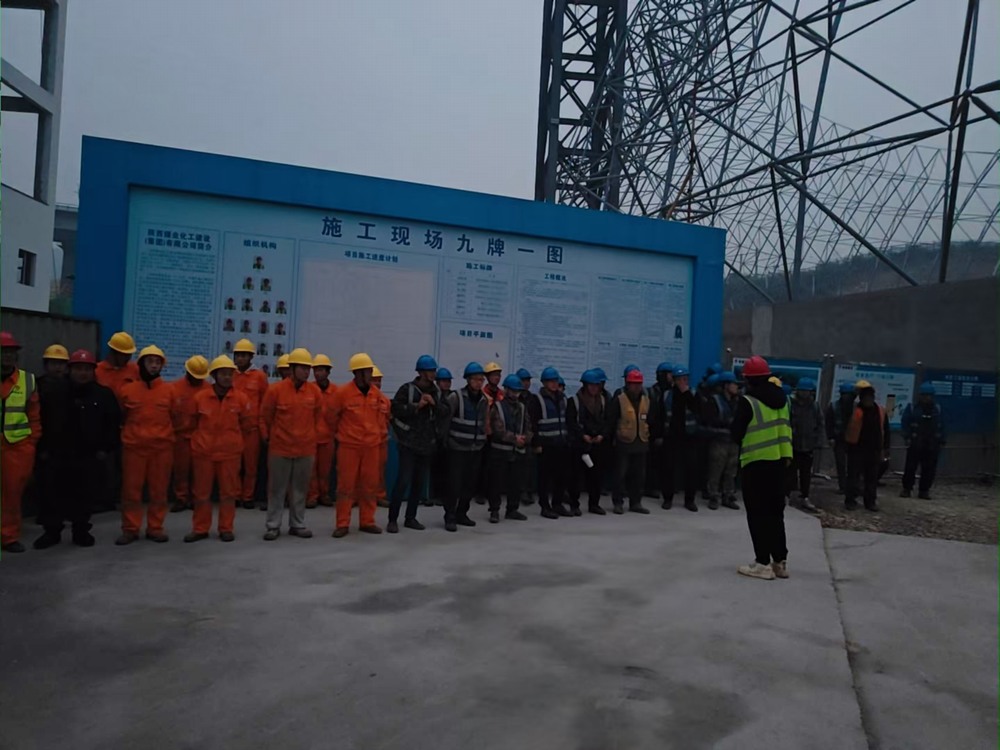 陜煤建設銅煤公司：春節“不打烊” 施工正當時