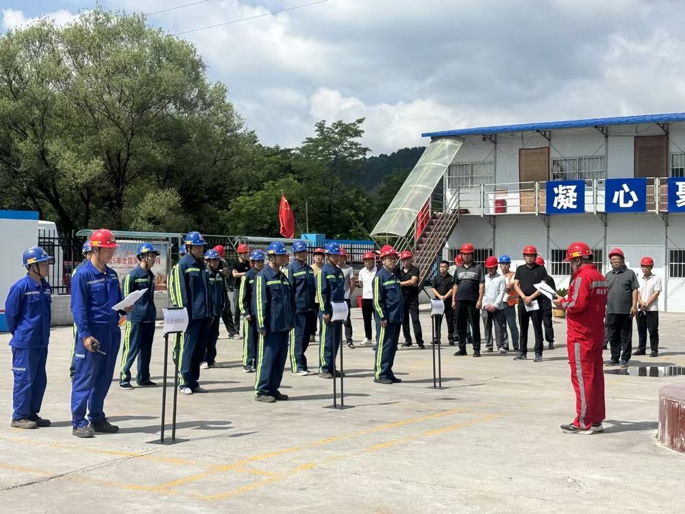 陜煤建設機電安裝公司：多項目部聯動演練 筑牢安全生產“生命線”?