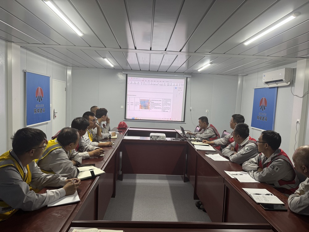 陜煤建設西北分公司土建第六項目部：三個“一”活動筑牢安全防線 護航高質量發展