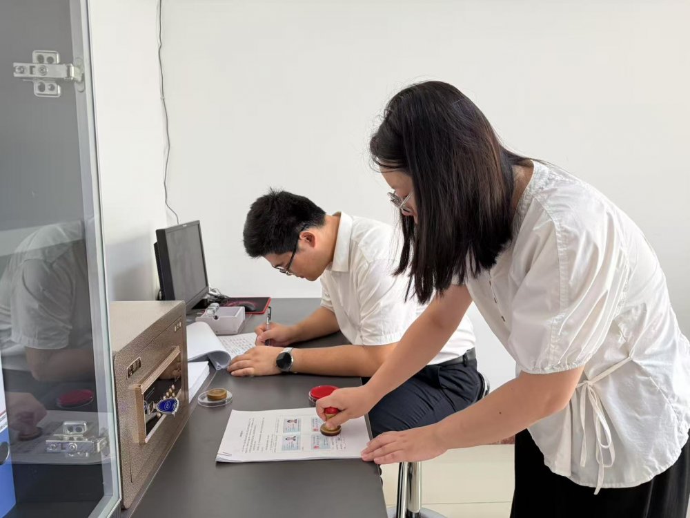 陜煤建設煤礦運營服務分公司：嚴把“印鑒關” 筑牢“安全線”