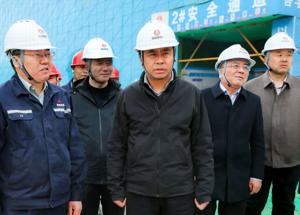 陜煤集團副總經理宋召軍深入銅創能材項目檢查項目復工及安全生產工作